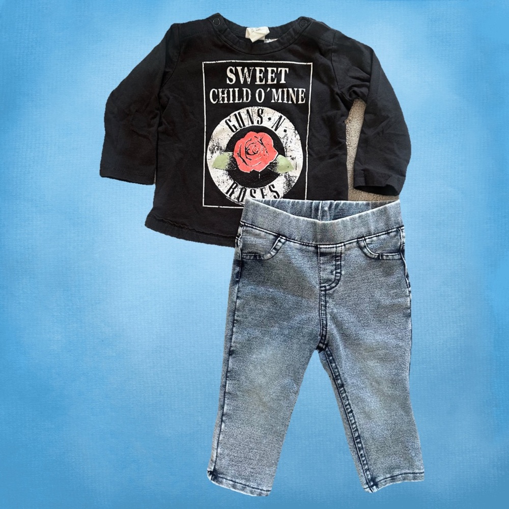 H&M baby 2pc set